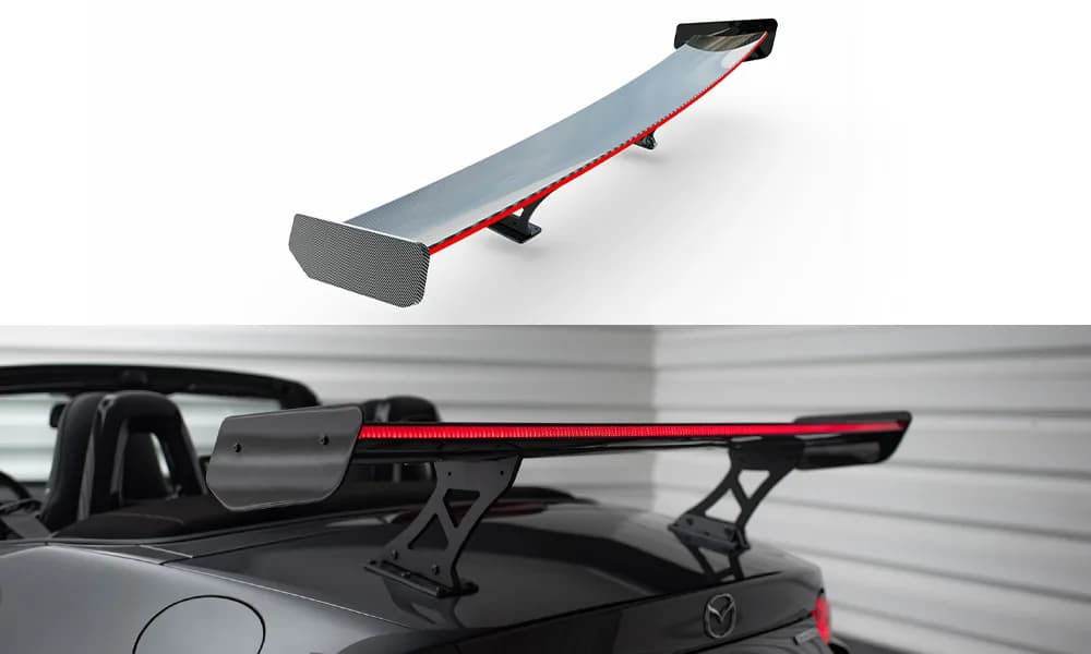 Maxton Carbon Spoiler JDM Style + LED Mazda MX-5 ND (Mk4) - фото My Tuning Lab