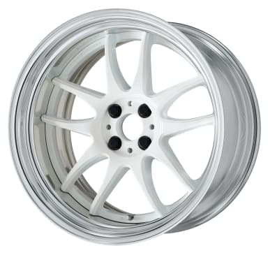 Легкосплавний диск 19" Work Wheels Work Emotion CR-2P Step Rim 19x9,5 BLANK білий (WHT) - фото My Tuning Lab