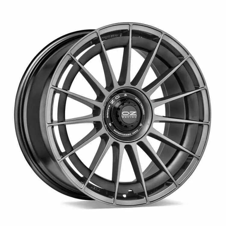 Легкосплавний диск 18" OZ Superturismo Aero 18x8 ET45 5x112 Star графіт - фото My Tuning Lab