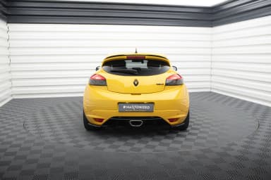 Задні сплітери boczne Maxton Renault Megane III RS (чорний глянець) - фото My Tuning Lab