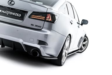 Задні сплітери Boczne Maxton Lexus IS Mk2 / F-Sport Mk2 (XE20) Facelift - фото My Tuning Lab