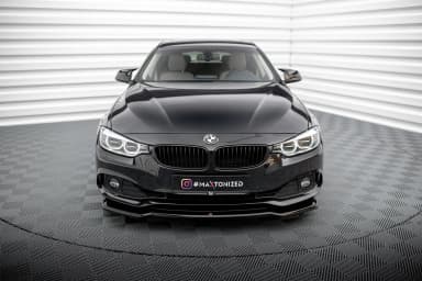 Передній сплітер V.1 Maxton BMW 4 Gran Coupe F36 - фото My Tuning Lab