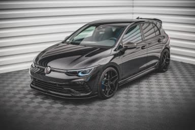 Передній сплітер Street Pro Maxton Volkswagen Golf R Mk8 - фото My Tuning Lab