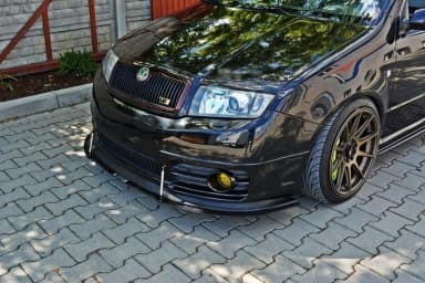 Передній сплітер Maxton Racing Skoda Fabia RS MK1 - фото My Tuning Lab