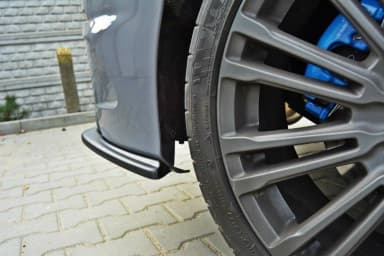Задні сплітери boczne Maxton Ford Focus RS MK3 (чорний глянець) - фото My Tuning Lab