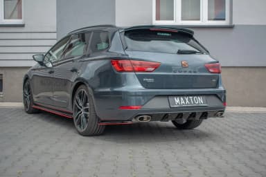 Задня накладка V.1 Maxton Seat Leon Cupra Mk3 FL Sportstourer - фото My Tuning Lab