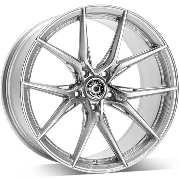 Легкосплавний диск 19" Wrath WFX 19x8,5 ET35 5x120 срібний - фото My Tuning Lab