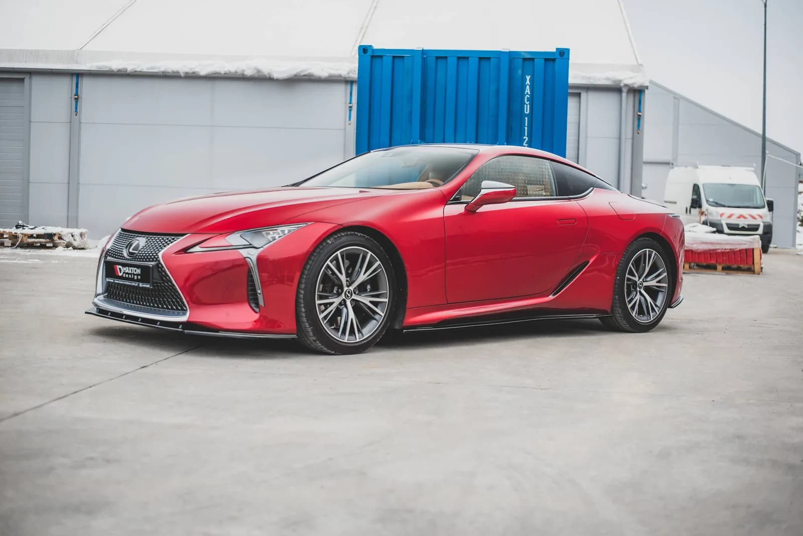 Комплект сплітерів V.1 Maxton Lexus LC - фото My Tuning Lab