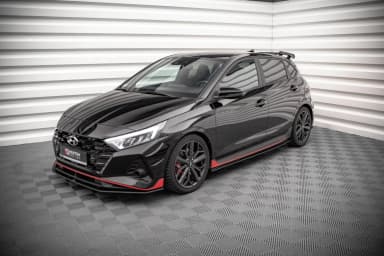 Накладки на пороги Street Pro Maxton Hyundai I20 N Mk3 - фото My Tuning Lab