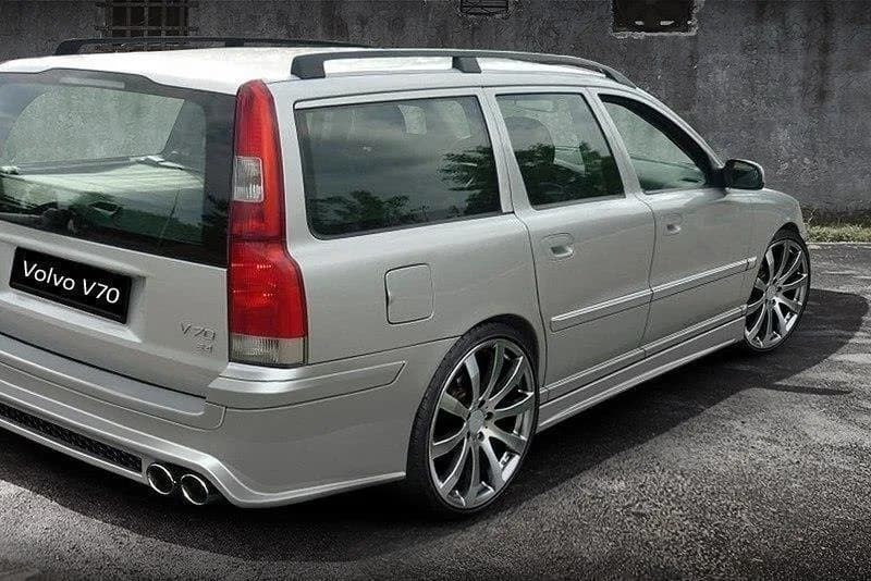 Накладки на пороги Maxton Volvo V70 II - фото My Tuning Lab