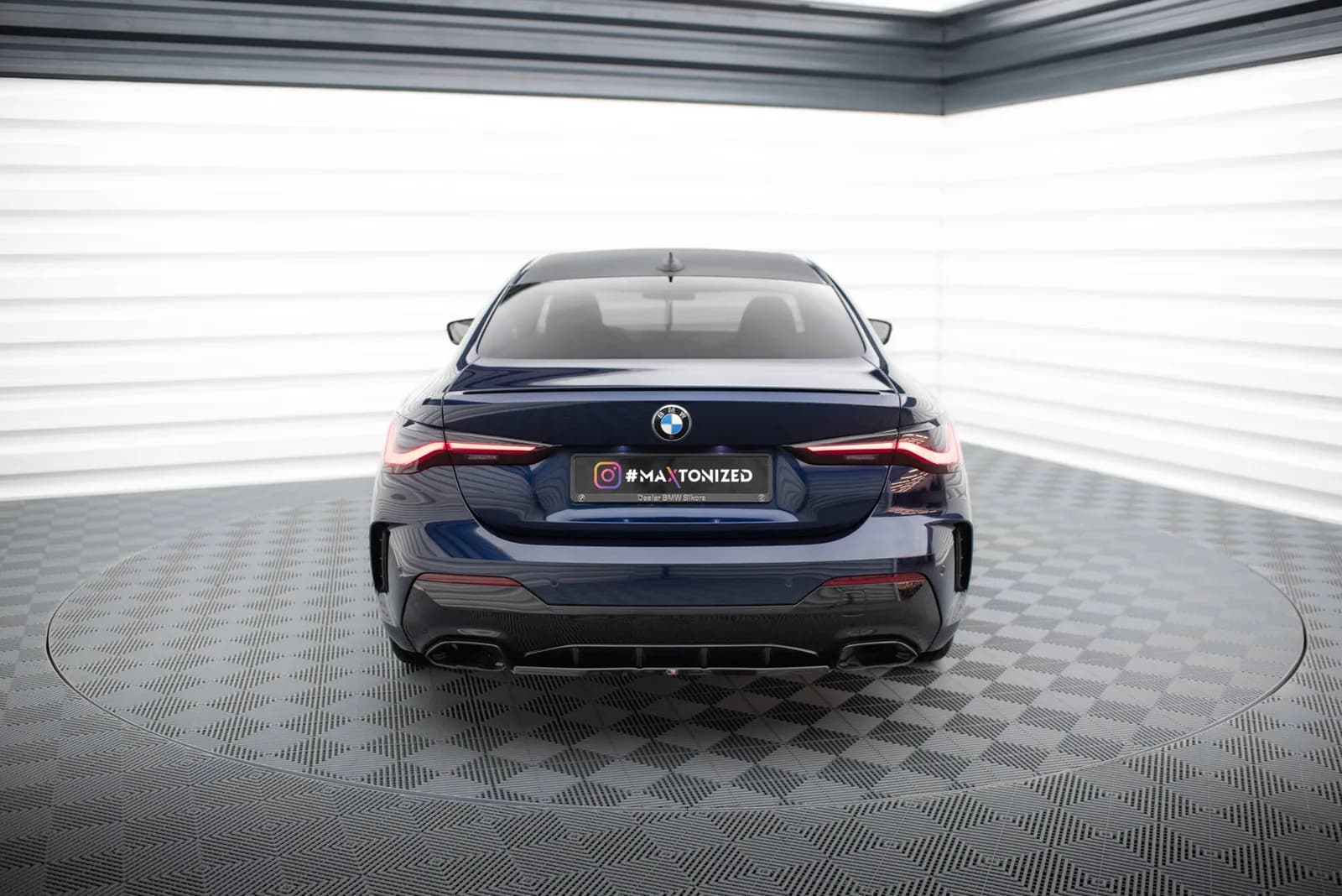 Задній сплітер Maxton BMW 4 M440i G22 / G23 / G22 Facelift / G23 Facelift - фото My Tuning Lab