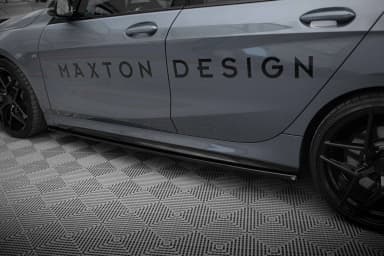 Накладки на пороги V.1 Maxton BMW 1 M-пакет / M135i / 128ti - фото My Tuning Lab