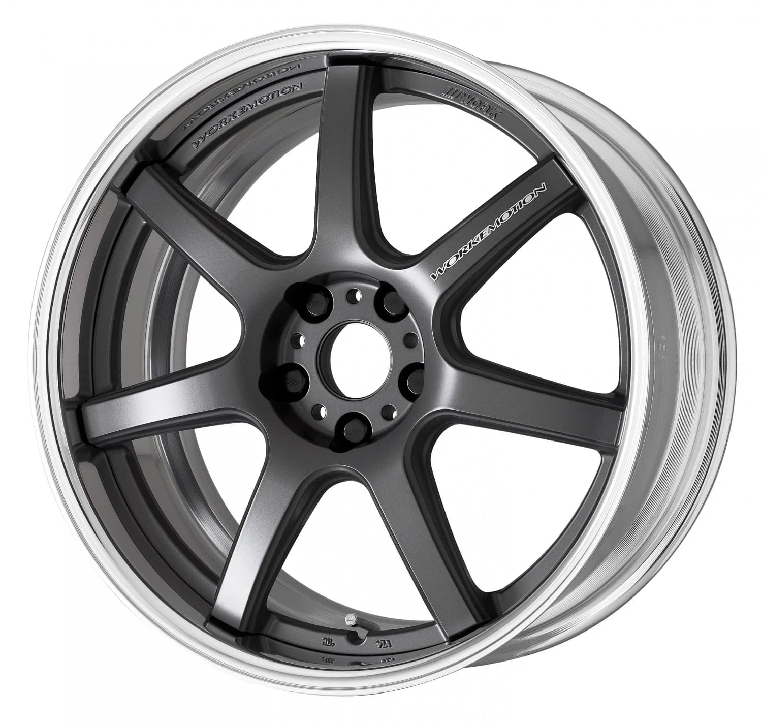 Легкосплавний диск 20" Work Wheels Work Emotion T7R-2P Step Rim 20x11 BLANK матовий графіт (MGM) - фото My Tuning Lab