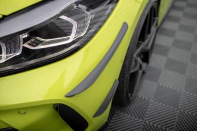 Канарди (аеродинамічні накладки переднього бампера) Maxton BMW 1 M-пакет / M135i / 128ti F40 - фото My Tuning Lab