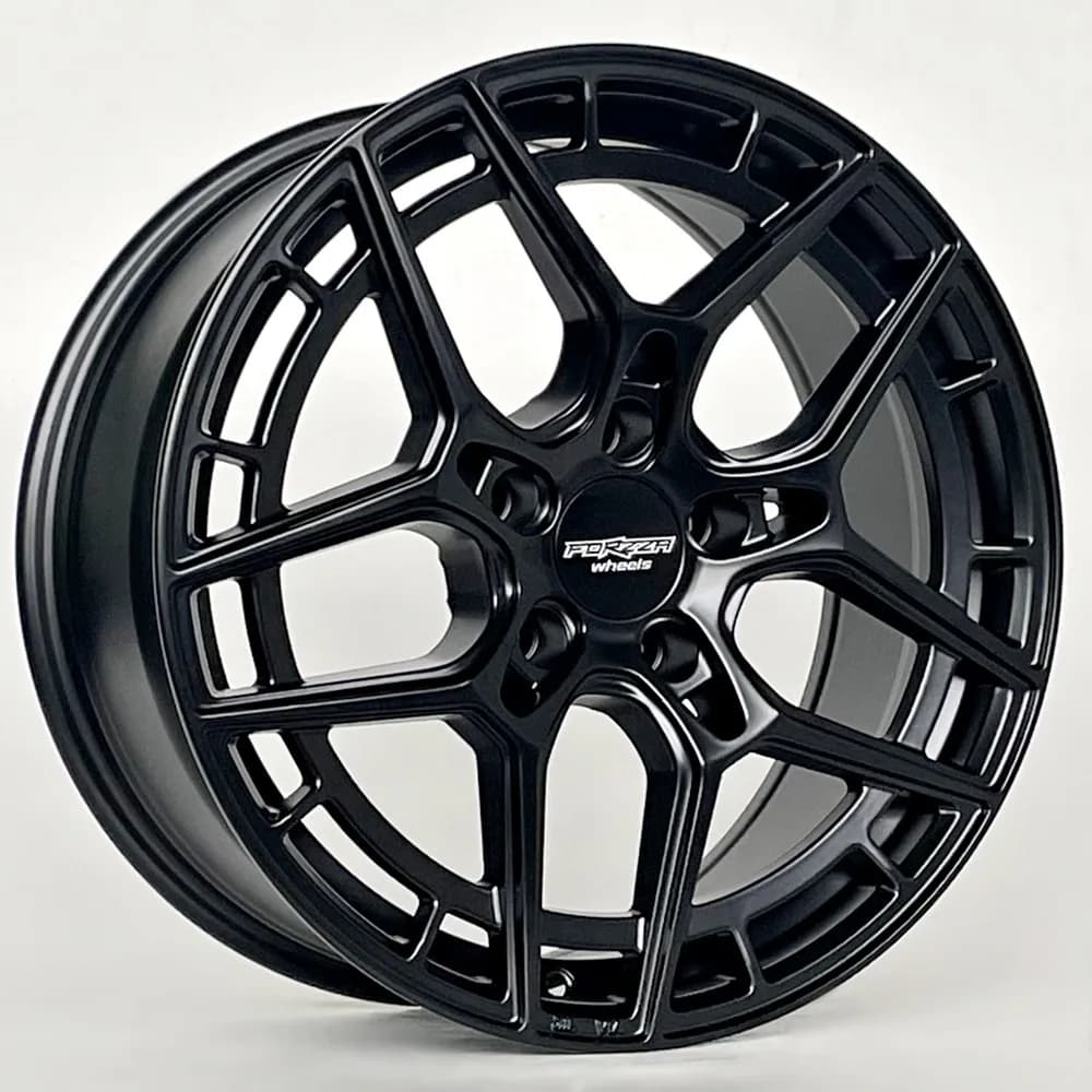 Легкосплавний диск 18" Forzza Magnum 18x9 ET37 5x120 сатиновий чорний - фото My Tuning Lab