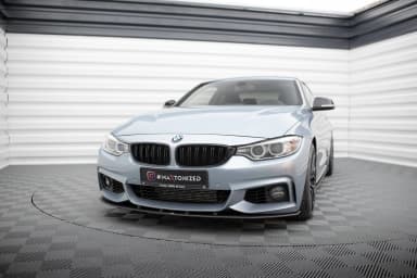 Передній сплітер Street Pro Maxton BMW 4 Coupe / Gran Coupe / Cabrio M-пакет F32 / F36 / F33 - фото My Tuning Lab