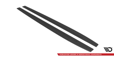 Накладки на пороги Street Pro Maxton Mercedes-AMG C43 Coupe / Cabrio C205 Facelift / A205 Facelift - фото My Tuning Lab