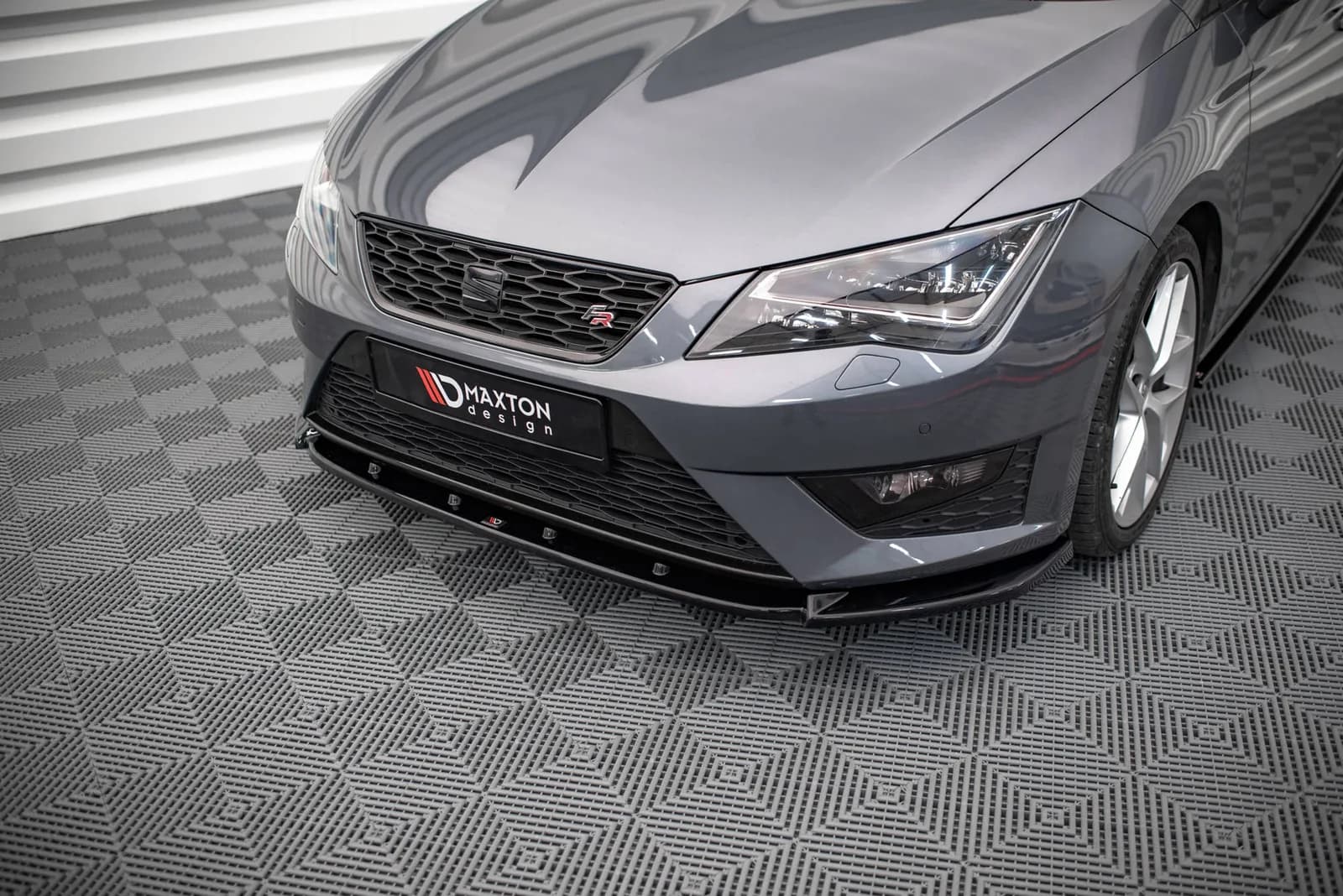 Передній сплітер V.1 Maxton Seat Leon FR / Maxton Cupra Mk3 - фото My Tuning Lab