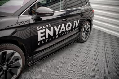 Накладки на пороги Maxton Skoda Enyaq iV - фото My Tuning Lab