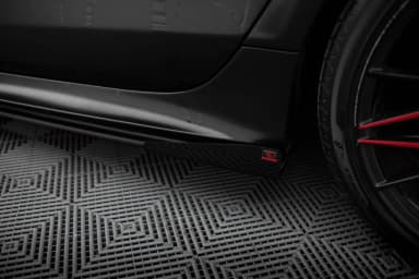 Накладки на пороги Street Pro + Flaps Maxton Audi A7 RS7 Look C7 - фото My Tuning Lab