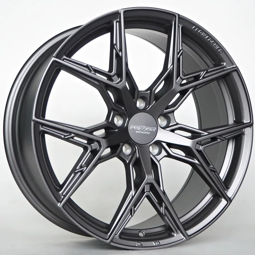 Легкосплавний диск 19" Forzza gravity 19x8,5 ET35 5x112 сатиновий Grey - фото My Tuning Lab