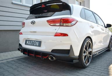 Задній дифузор Maxton Hyundai i30 MK3 N - фото My Tuning Lab