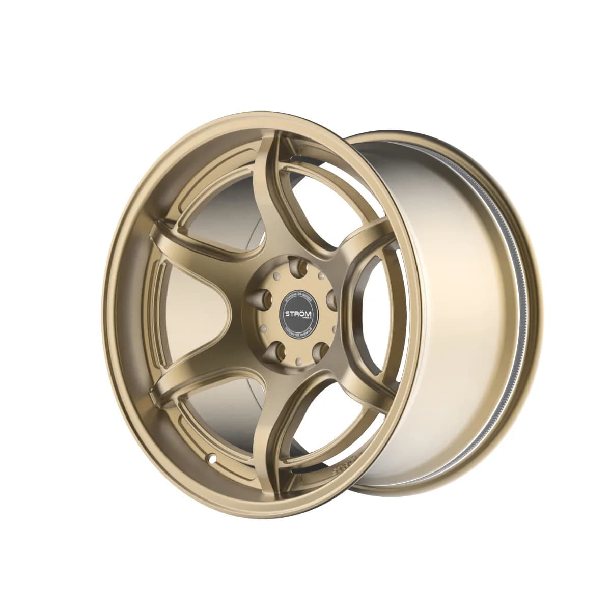Легкосплавний диск 18" Strom DS-F45 18x9,5 ET10 5x114.3 сатинова бронза - фото My Tuning Lab