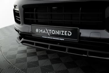 Передній сплітер Maxton Porsche Cayenne Sport Design SUV / Coupe Mk3 - фото My Tuning Lab
