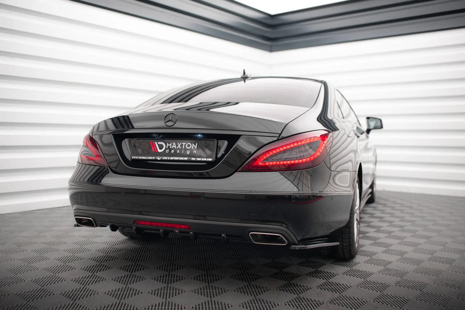 Задня накладка Maxton Mercedes-Benz CLS C218 - фото My Tuning Lab