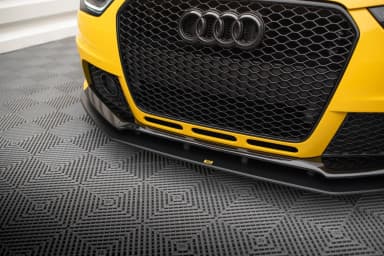 Передній сплітер Street Pro Maxton Audi RS4 B8 - фото My Tuning Lab