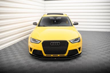 Передній сплітер Street Pro Maxton Audi RS4 B8 - фото My Tuning Lab