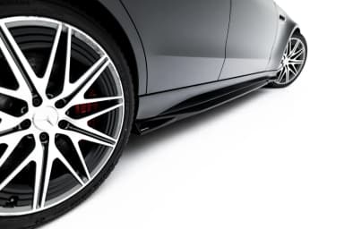 Накладки на пороги Maxton Mercedes-AMG C63 Sedan / Estate W206 / S206 - фото My Tuning Lab