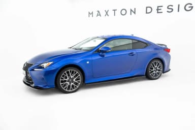 Накладки на пороги Maxton Lexus RC Mk1 - фото My Tuning Lab
