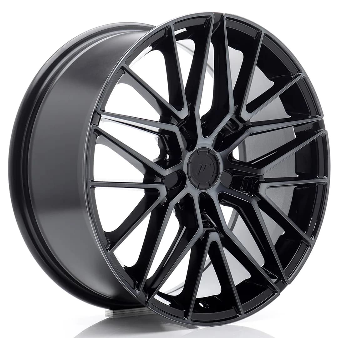 Легкосплавний диск 18" Japan Racing JR38 18x8 ET40 5x108 чорний Machined - фото My Tuning Lab