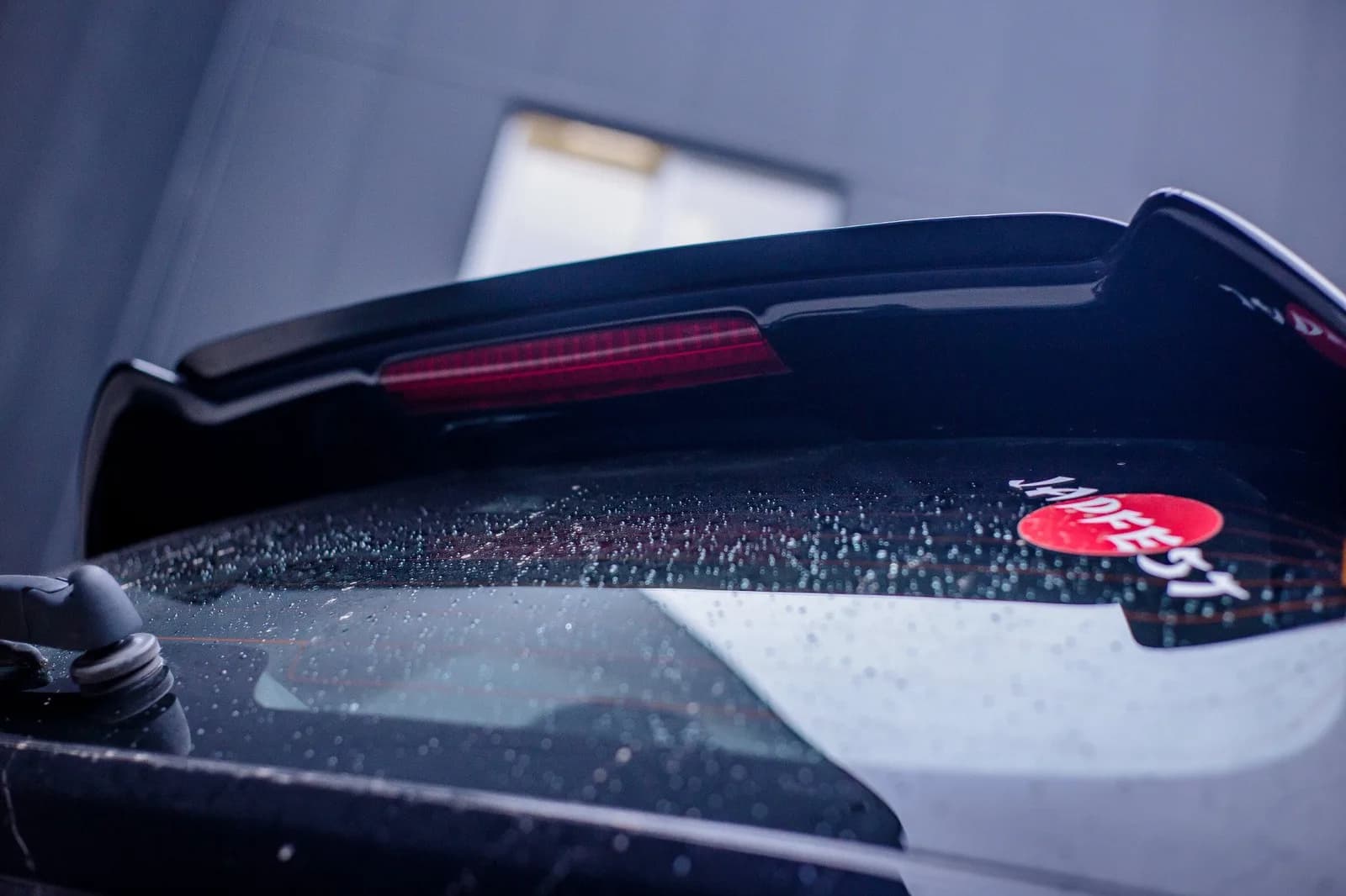Задній спойлер Maxton Honda Civic EP3 ( MK7 ) Type-R/S Facelift (чорний глянець) - фото My Tuning Lab