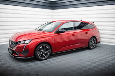 Накладки на пороги Maxton Peugeot 308 SW Mk3 - фото My Tuning Lab