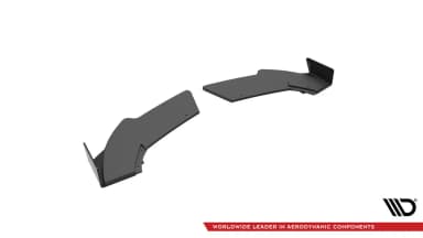Задні сплітери Boczne Street Pro + Flaps Maxton Mercedes-Benz A 45 AMG W176 Facelift - фото My Tuning Lab