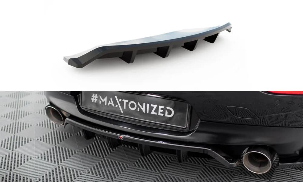 Задній центральний сплітер з дифузором Maxton BMW Z4 M-пакет E89 Facelift - фото My Tuning Lab