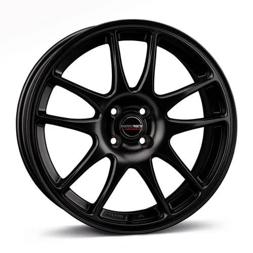 Легкосплавний диск 17" Borbet RS 17x7 ET35 4x100 чорний Matt - фото My Tuning Lab