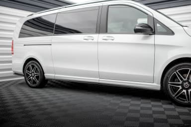 Накладки на пороги Maxton Mercedes-Benz V-Class Extra Long AMG-Line W447 Facelift - фото My Tuning Lab