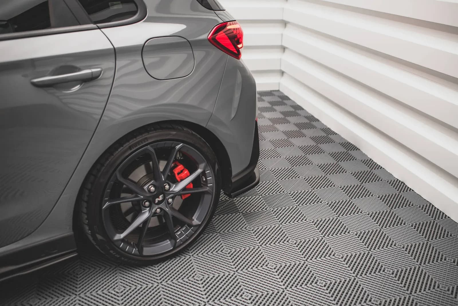 Задні сплітери Boczne V.2 Maxton Hyundai I30 N Hatchback Mk3 Facelift - фото My Tuning Lab