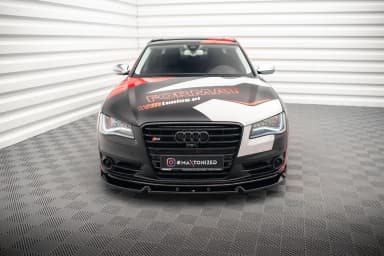 Передній сплітер V.2 Maxton Audi S8 D4 - фото My Tuning Lab