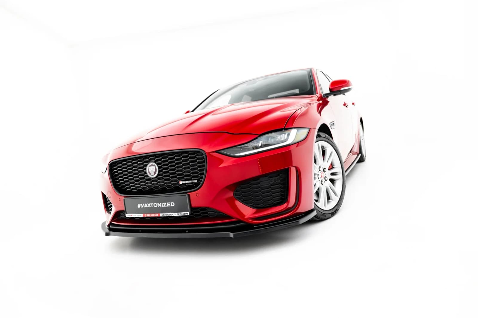 Передній сплітер Maxton Jaguar XE R-Dynamic X760 Facelift - фото My Tuning Lab