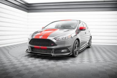 Передній сплітер Racing V.2 Maxton Ford Focus ST Mk3 FL - фото My Tuning Lab