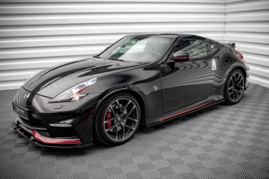 Накладки на пороги V.2 Maxton Nissan 370Z Nismo Facelift - фото My Tuning Lab