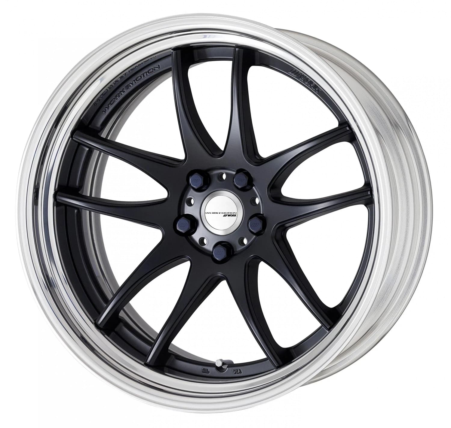 Легкосплавний диск 18" Work Wheels Work Emotion CR-2P Step Rim 18x12 BLANK матовий чорний (MBL) - фото My Tuning Lab