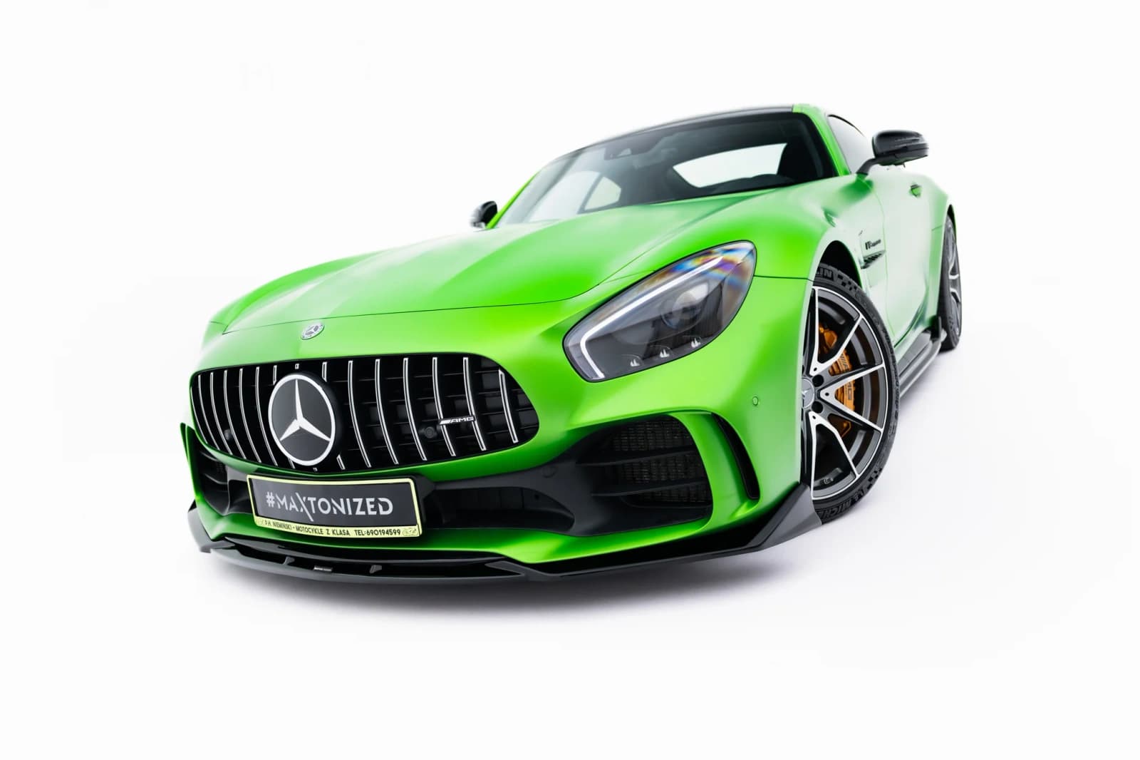 Передній сплітер Maxton Mercedes-AMG GT R C190 Facelift - фото My Tuning Lab