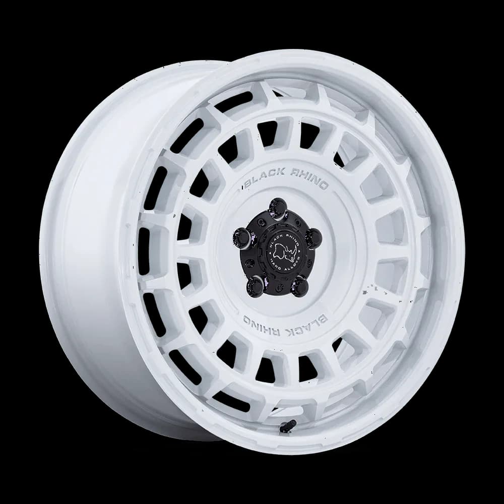 Легкосплавний диск 20" Black Rhino BR024 AWOL 20x8,5 ET25 5x120 Gloss білий - фото My Tuning Lab