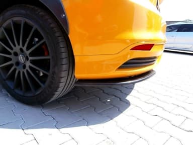 Задні сплітери boczne Maxton Ford Focus ST MK3 Hatchback (чорний глянець) - фото My Tuning Lab