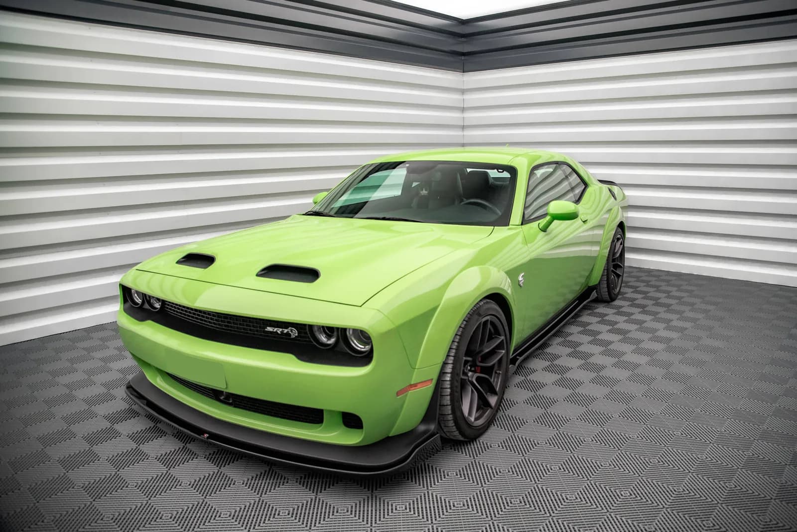 Комплект сплітерів Maxton Dodge Challenger SRT Hellcat Widebody Mk3 - фото My Tuning Lab